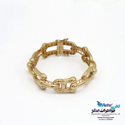 دستبند النگویی طلا - طرح تیفانی-MB1221